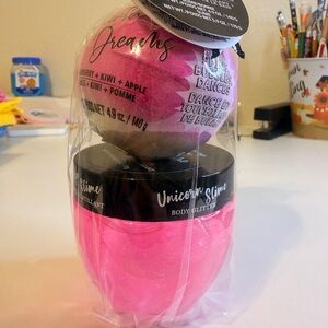 Unicorn Slime Body Glitter - Pink